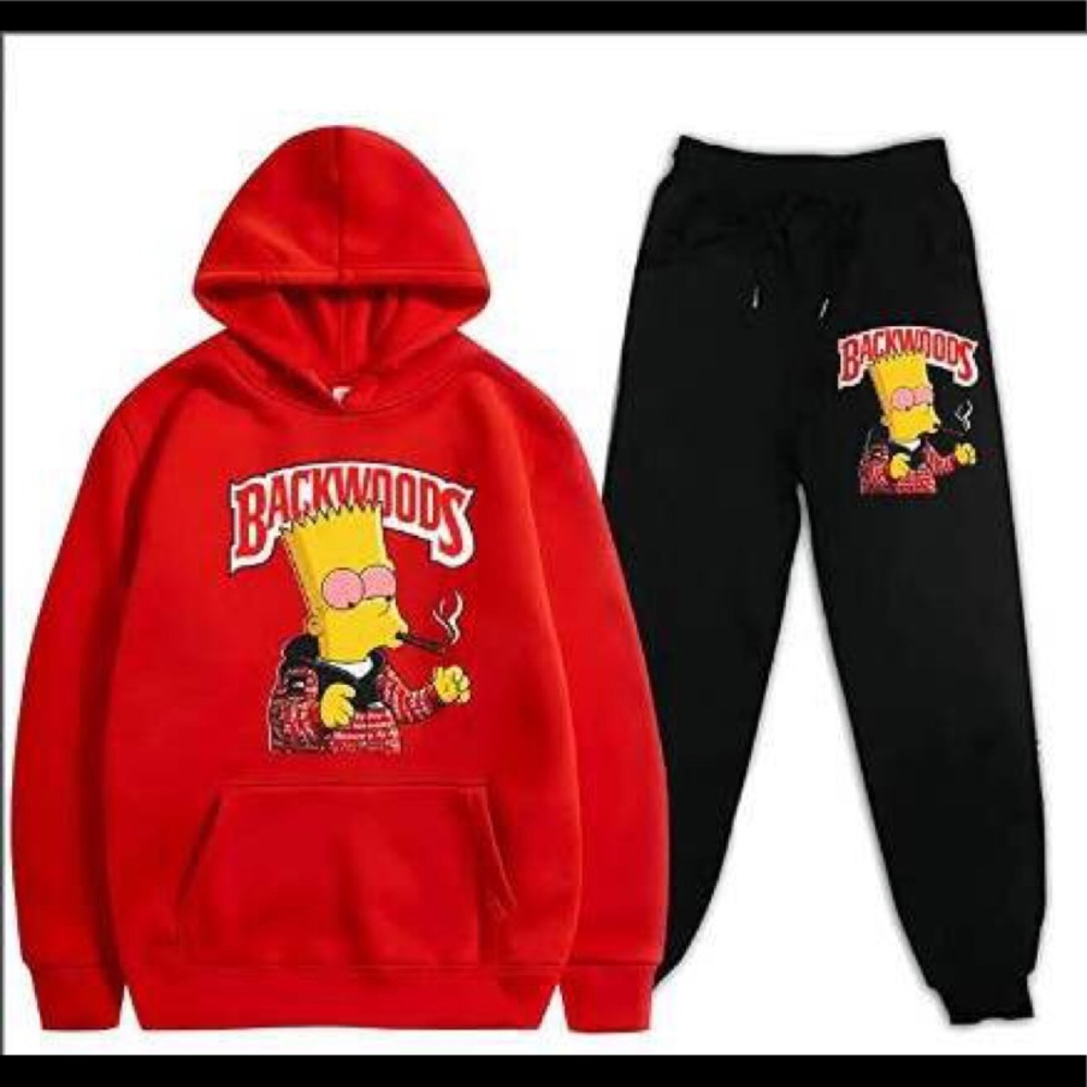 Danshi “Backwoods Bart Simpson Smoking” Sweatsuit